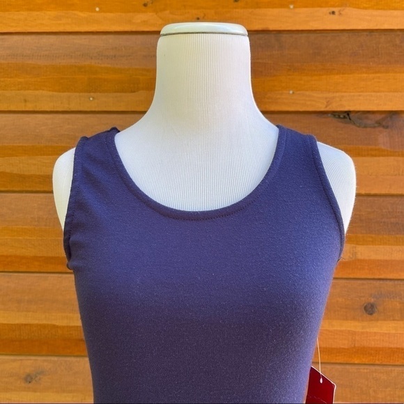 Foreign Exchange fitted ruffle bottom bodycon tank dress size small - Picture 9 of 14